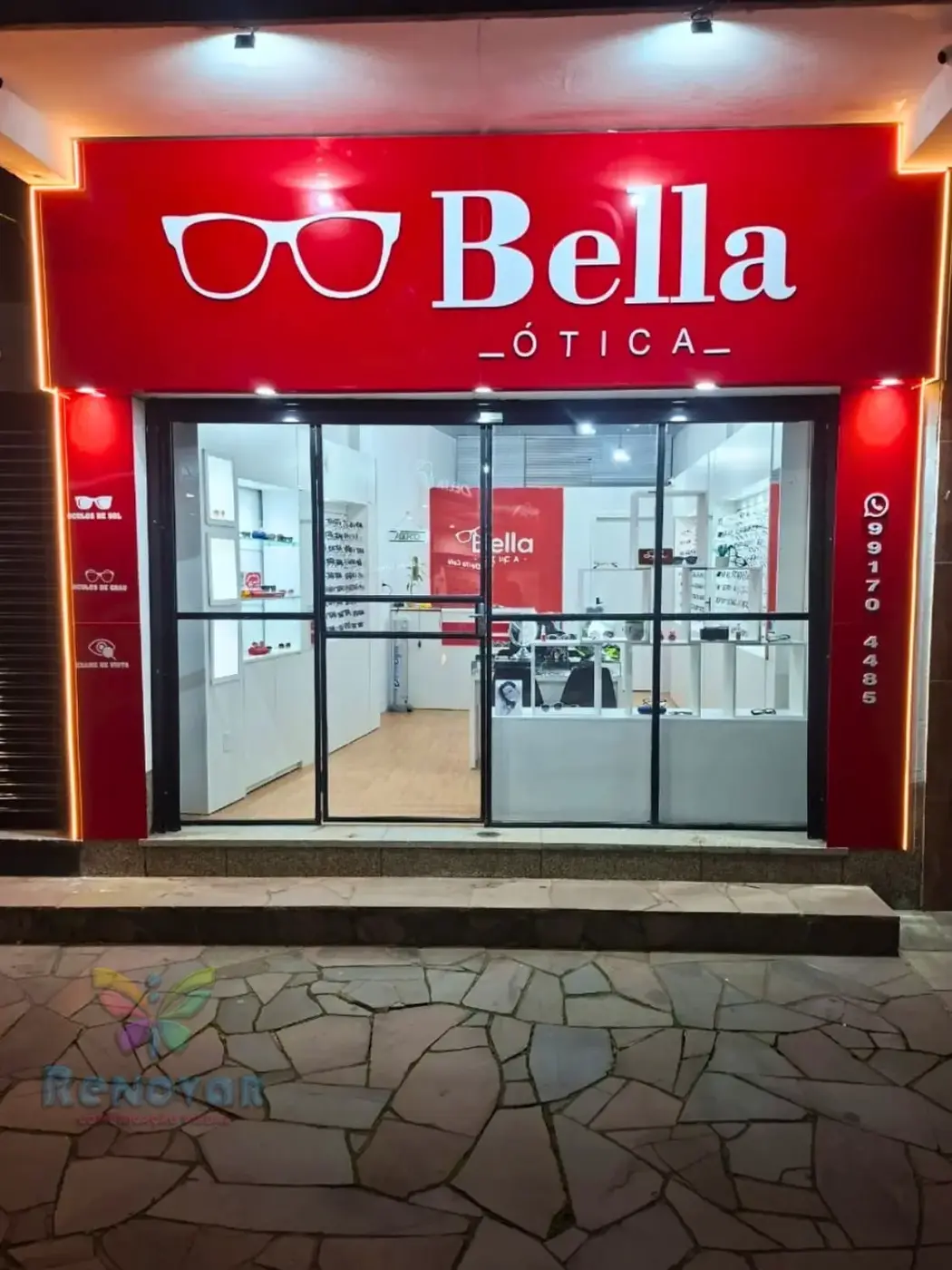 Bella Ótica: depois da transformação